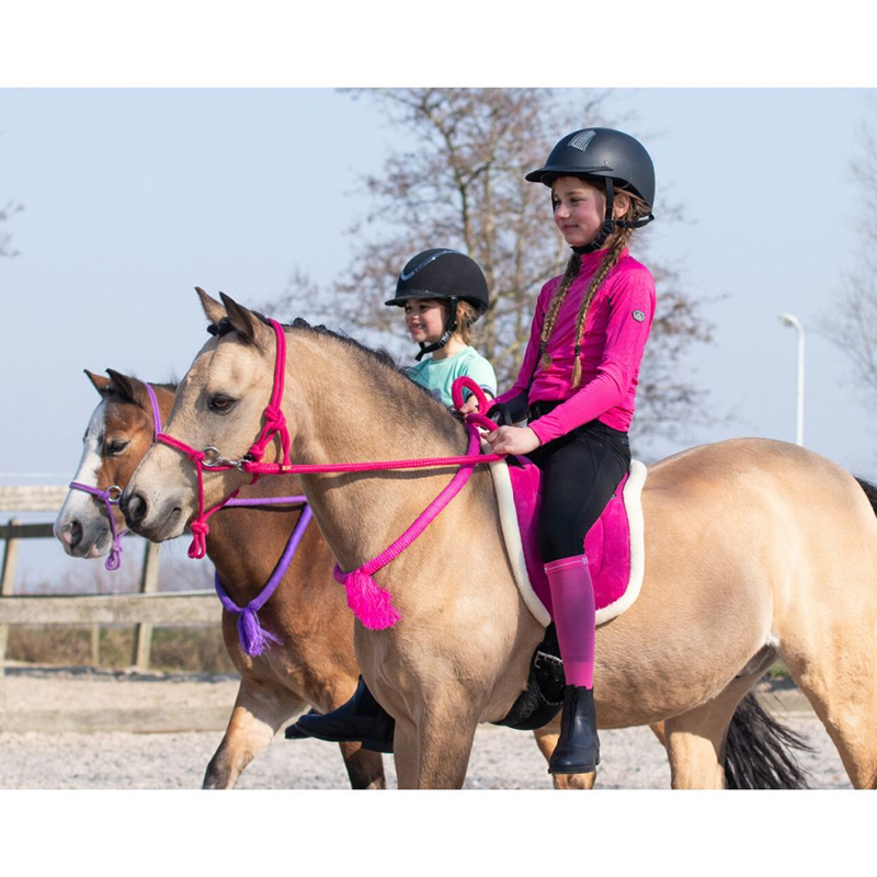 QHP Bareback Pad - Fuchsia-1